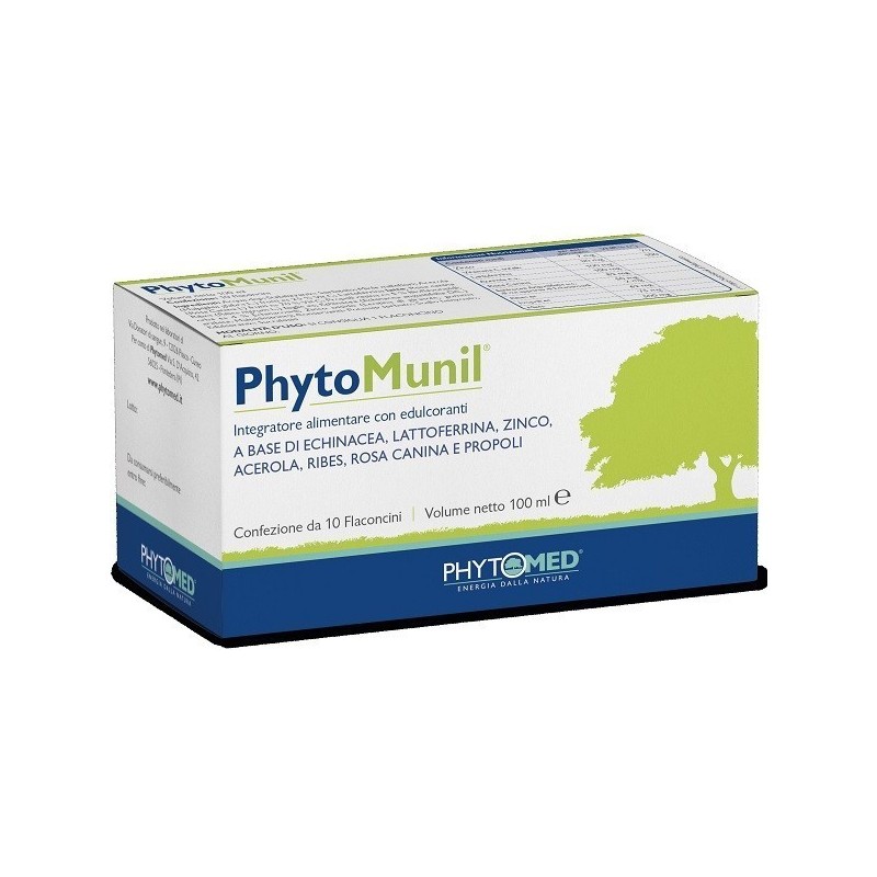 Phytomunil 10 flaconcini da 10 ml nuova formulazione Phytomunil 10 flaconcini da 10 ml nuova formulazione