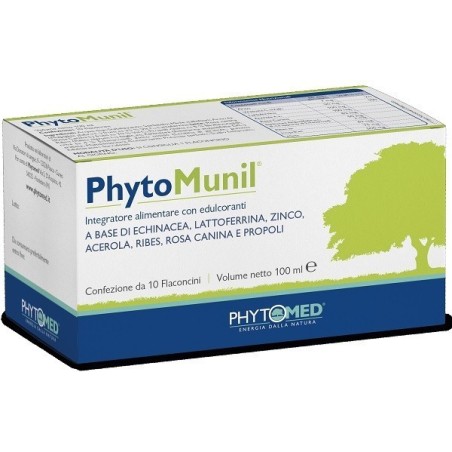 Phytomunil 10 flaconcini da 10 ml nuova formulazione Phytomunil 10 flaconcini da 10 ml nuova formulazione
