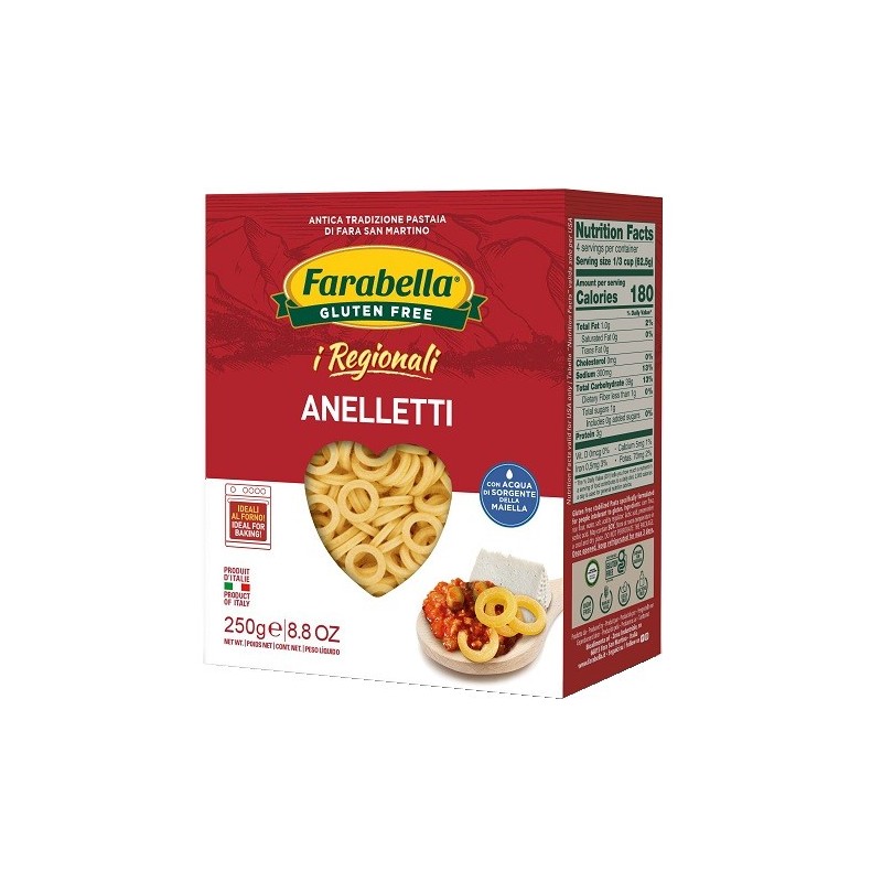 Farabella anelletti i regionali 250 g