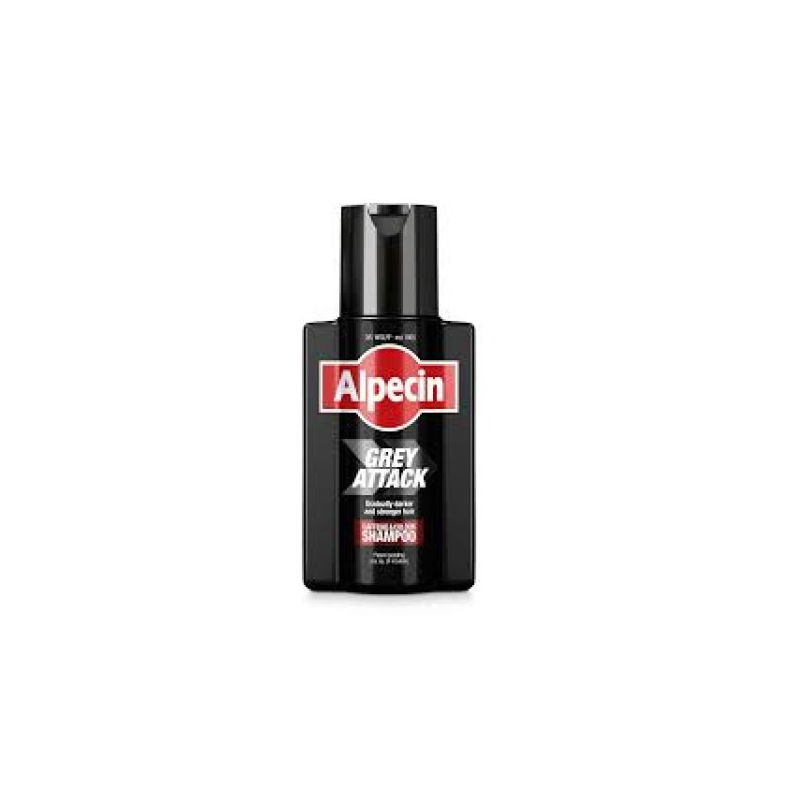 Alpecin grey attack shampoo anti grigio 200 ml