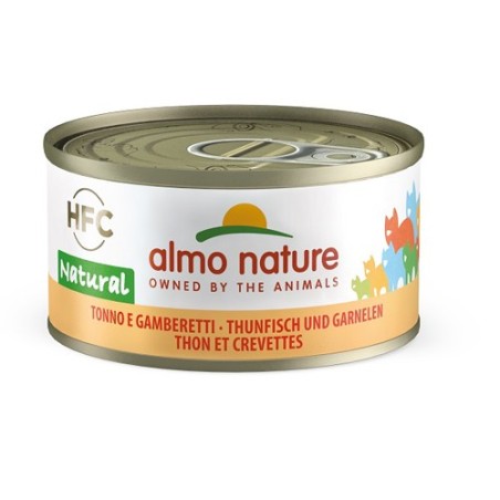 Almo nature cat tonno gamberi 70 g