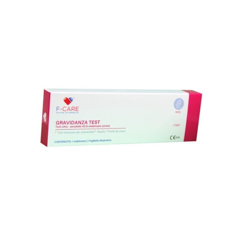 F care test rapido gravidanza midstream hcg 1 pezzo