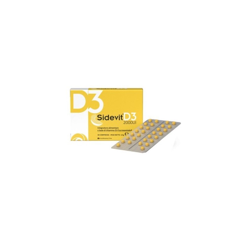 Sidevit d3 2000ui 30 compresse Sidevit d3 2000ui 30 compresse