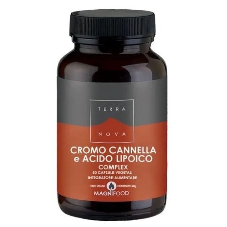 Terranova cromo/cannella/acido lipoico complex 50 capsule
