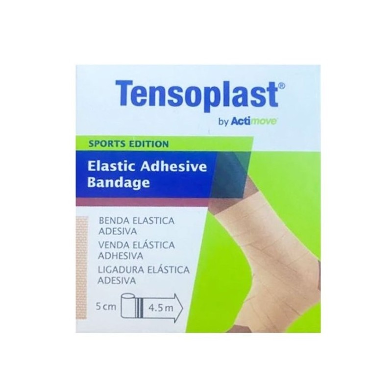 Benda elastica actimove tensoplast autoadesiva con ossido dizinco 5 cm x 4, 5 m