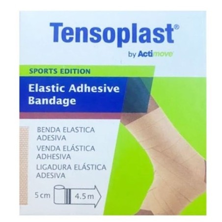 Benda elastica actimove tensoplast autoadesiva con ossido dizinco 5 cm x 4, 5 m