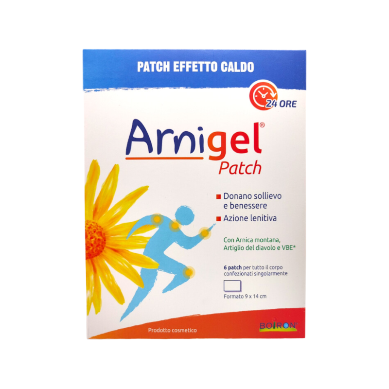 Arnigel patch warm corpo 6 pezzi