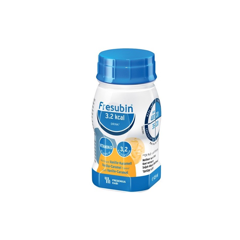 Fresubin 3,2kcal drink vaniglia caramello 4 x 125 ml