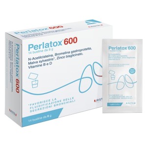 Perlatox 600 14 bustine nuova formulazione