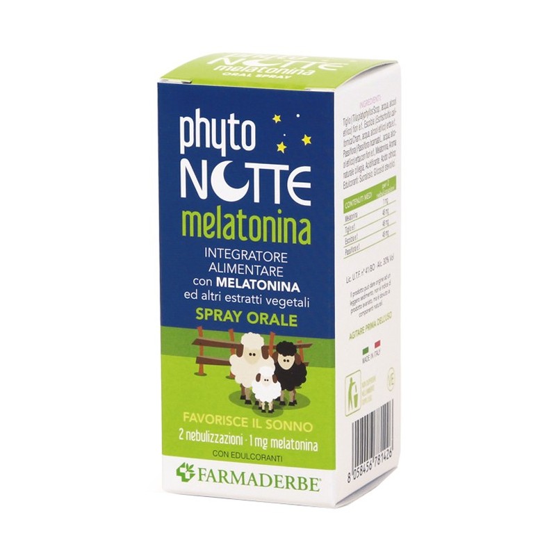 Phyto notte melatonina spray orale 30 ml