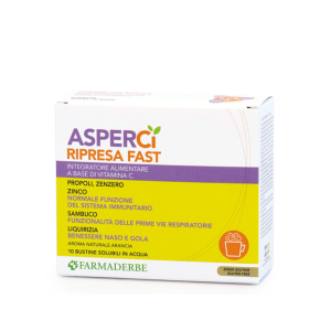 Asper ci ripresa fast 10 bustine 5 g