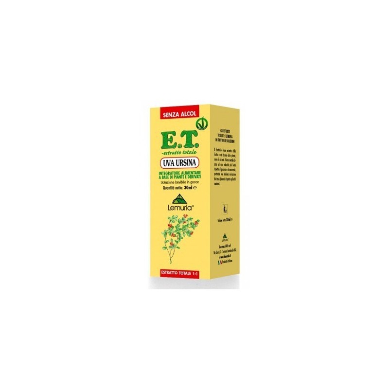 Uva ursina estratto t 30 ml