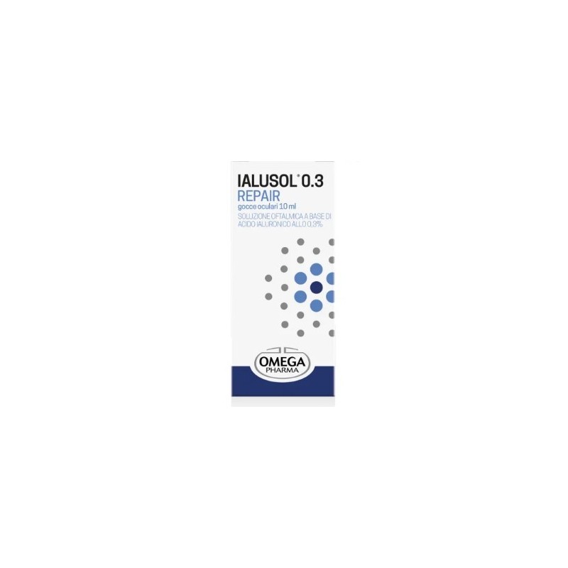 Ialusol 0.3 repair gocce oculari 10 ml