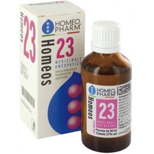 Homeos 23 gocce 50 ml