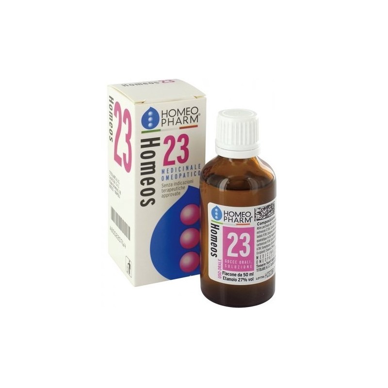 Homeos 23 gocce 50 ml Homeos 23 gocce 50 ml