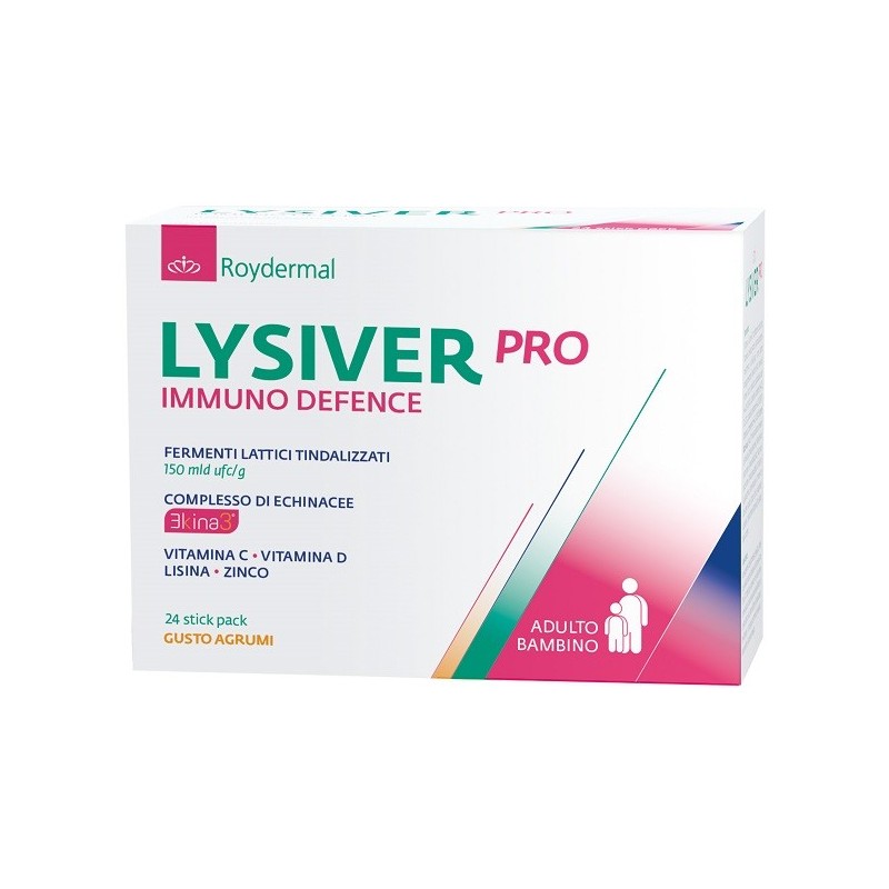 Lysiver pro immuno defence 24 stickpack