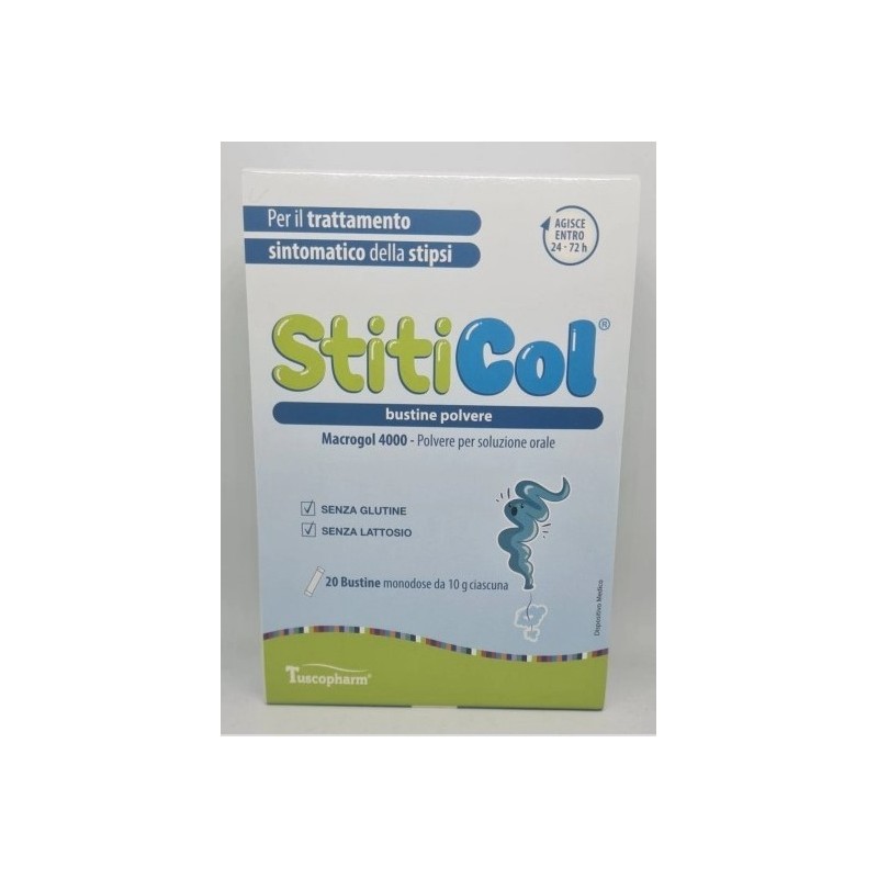 Stiticol 20 bustine da 10 g