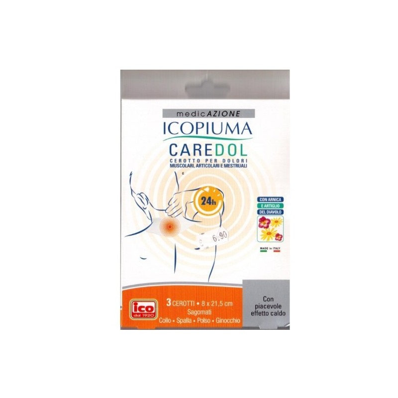 Icopiuma caredol cerotto dol collo-spalla-polso 3 pezzi