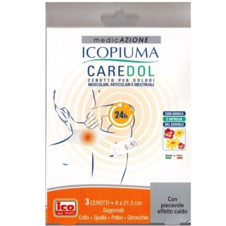 Icopiuma caredol cerotto dol collo-spalla-polso 3 pezzi