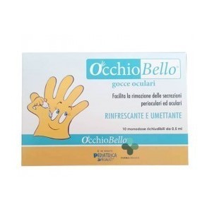 Occhiobello gocce oculari 10 flaconcini monodose richiudibili da 0,5 ml