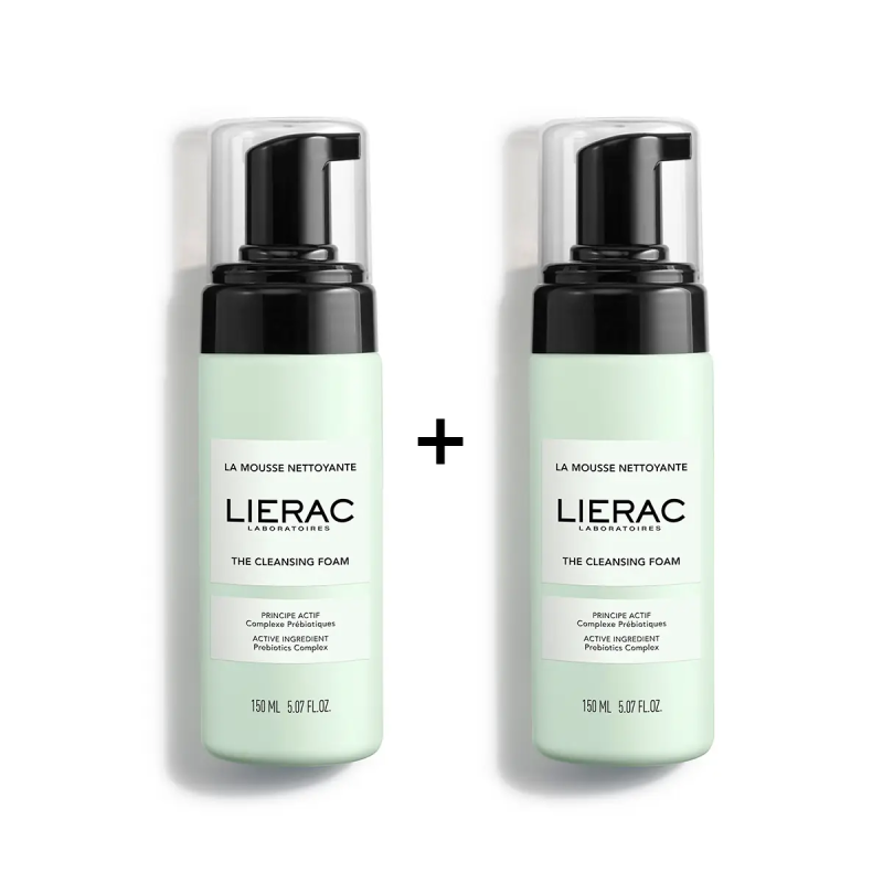 Lierac duo mousse struccante 150 ml