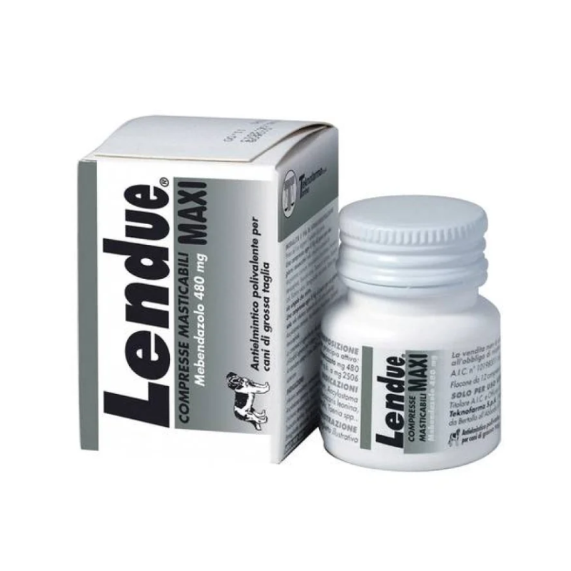 Lendue maxi 480 mg compresse masticabili per cani di grossa taglia