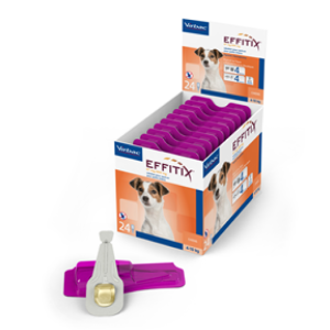 Effitix 67 mg/600 mg soluzione spot-on per cani di taglia piccola