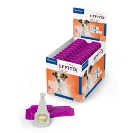 Effitix 67 mg/600 mg soluzione spot-on per cani di taglia piccola