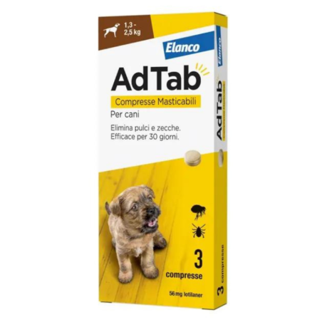 Adtab compresse masticabili per cani