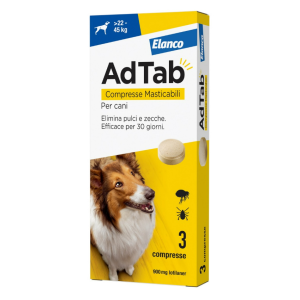 Adtab compresse masticabili per cani