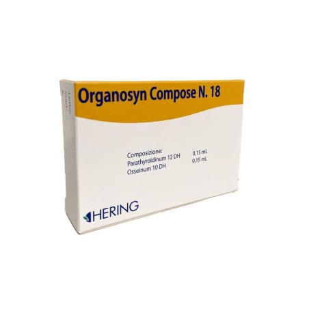 Organosyn compose 18 15 fiale 2 ml Organosyn compose 18 15 fiale 2 ml