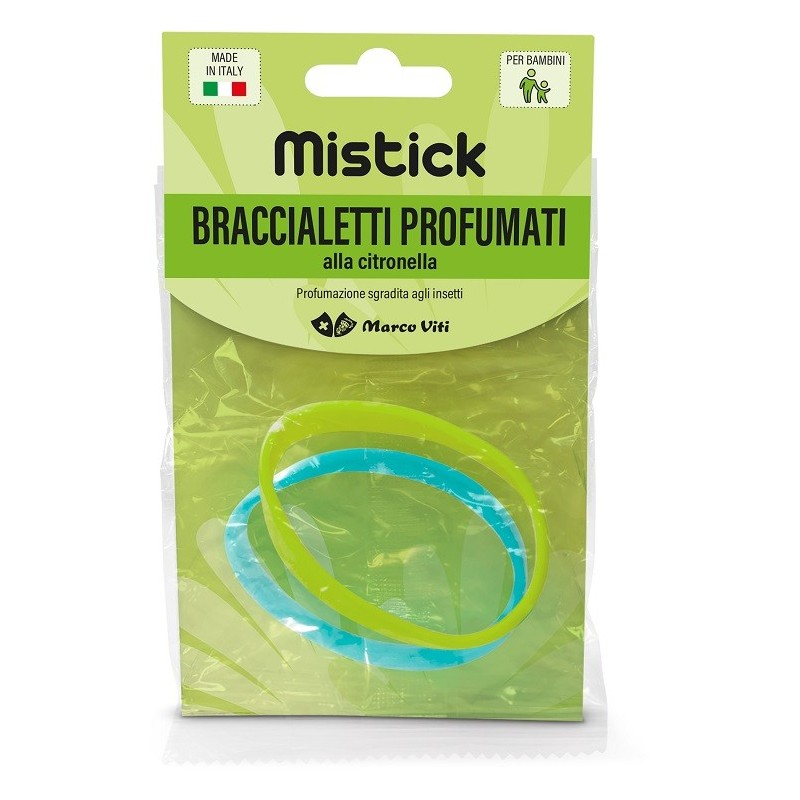 Mistick braccialetti azzurro + verde 2 pezzi