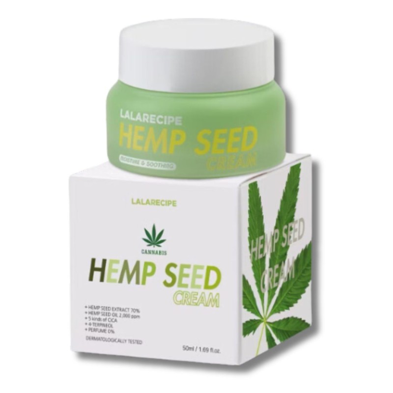 Lalarecipe hemp seed cream viso idratante 50 ml