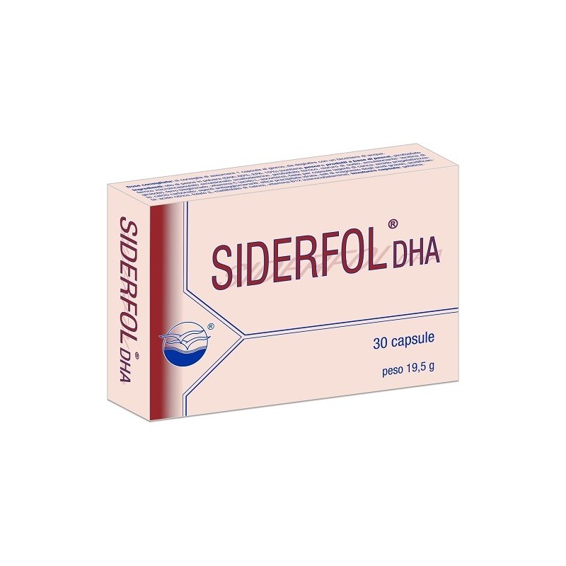 Siderfol dha 30 capsule