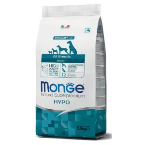 Monge all breeds adult hypoallergenic salmone & tonno 12000g