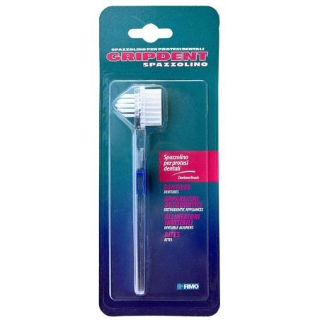 Gripdent spazzolino per protesi dentali