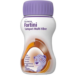 Fortini compact multi fibre cioccolato caramello 4 bottiglieda 125 ml