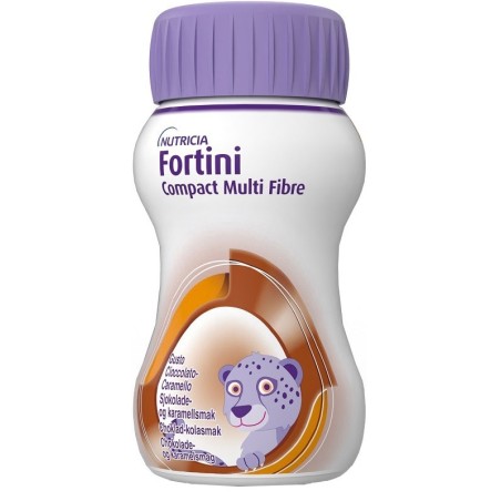 Fortini compact multi fibre cioccolato caramello 4 bottiglieda 125 ml