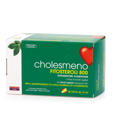 Choles meno fitosteroli 800 30 stick da 15 ml