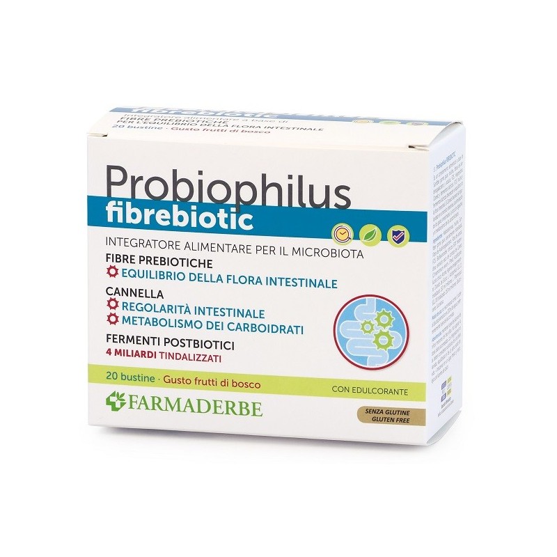 Robiophilus fibrebiotic 20 bustine 5 g Robiophilus fibrebiotic 20 bustine 5 g