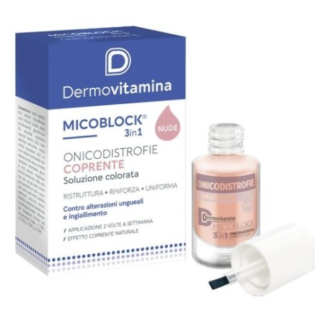 Dermovitamina micoblock 3 n 1 onicodistrofie coprente 8 ml