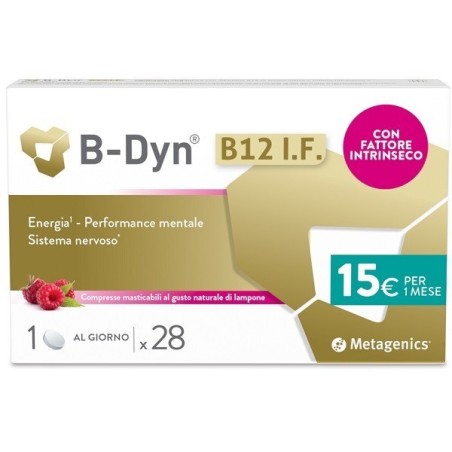 B-dyn b12 if 28 compresse masticabili B-dyn b12 if 28 compresse masticabili
