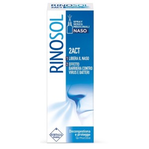 Spray nasale rinosol 2act 15 ml