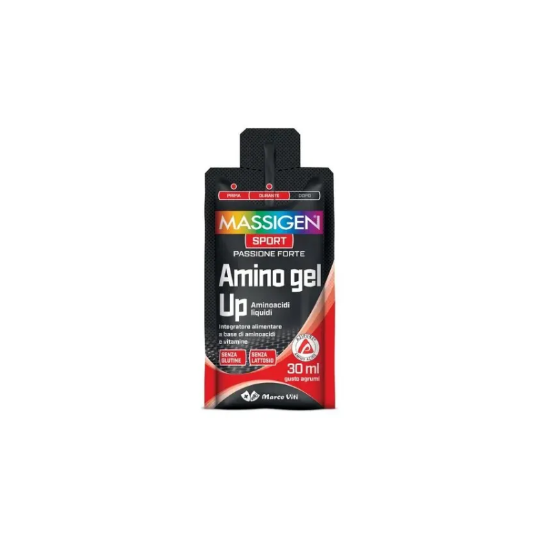 Massigen sport amino gel up 30 pezzi da 30 ml
