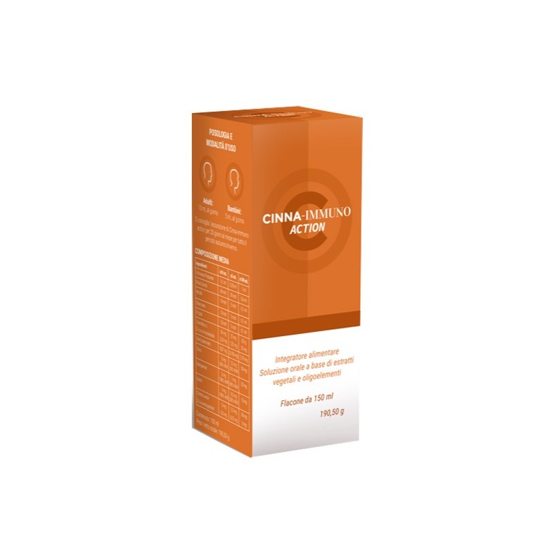 Cinna immuno action soluzione orale 150 ml Cinna immuno action soluzione orale 150 ml