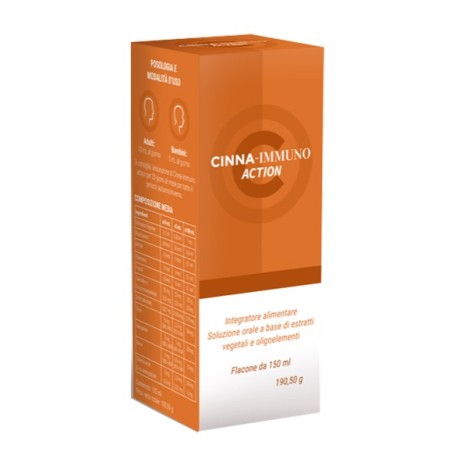 Cinna immuno action soluzione orale 150 ml Cinna immuno action soluzione orale 150 ml
