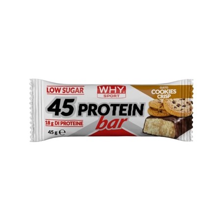 Whysport 45 protein bar cookies crisp 45 g