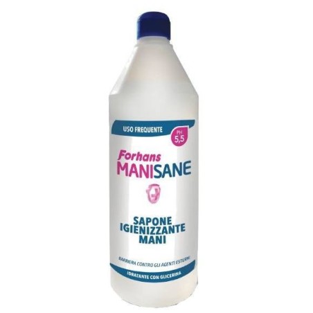 Forhans manisane sapone igienizzante ph 5,5 1 litro