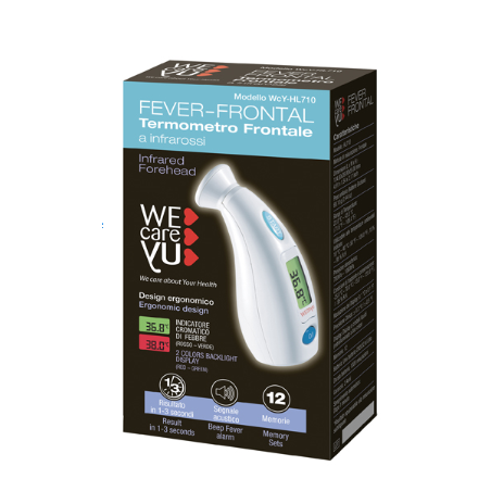 Termometro frontale wecareyu fever frontal 1 pezzo