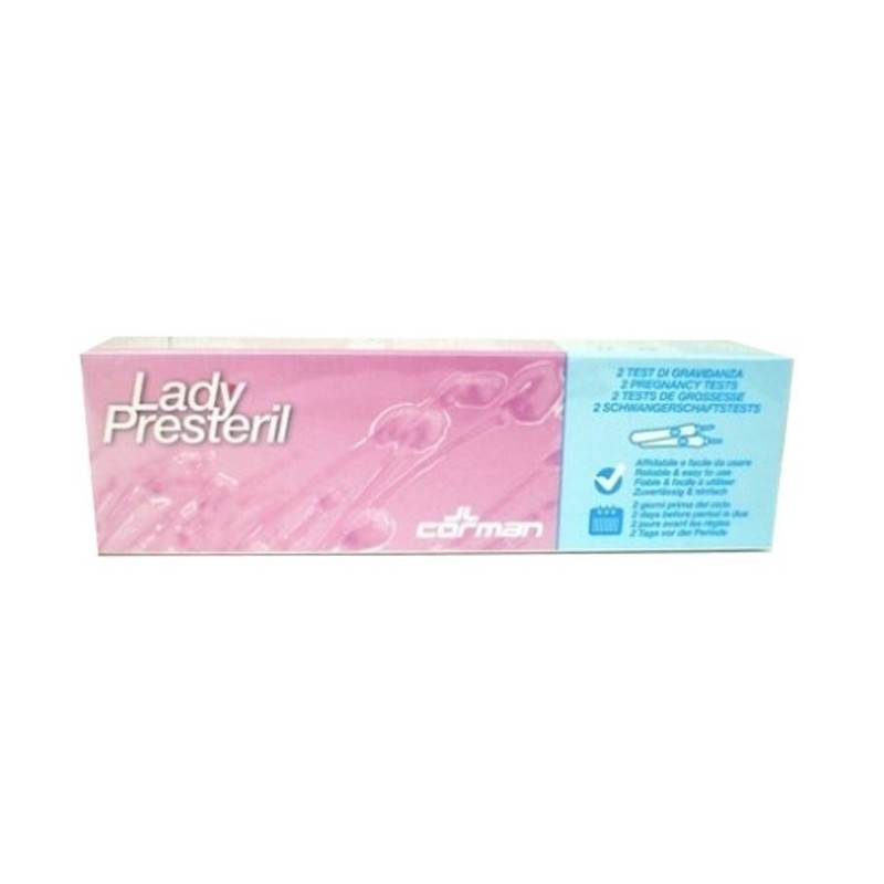 Lady presteril test di gravidanza 2 pezzi
